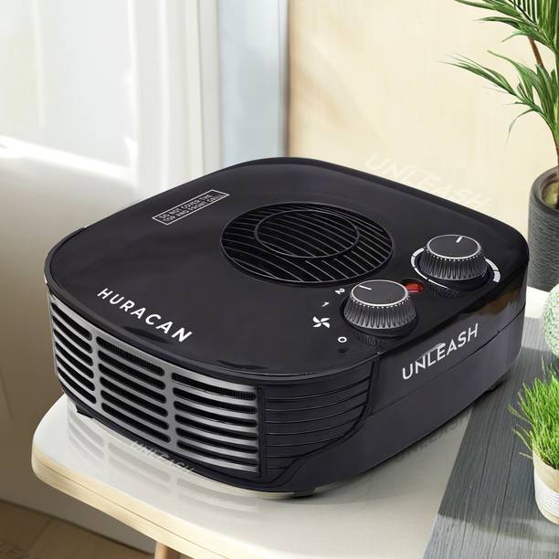 unleash Huracan 2000W Electric Heater, Room Heater, Fan Heater with 1 Year Warranty Fan Room Heater