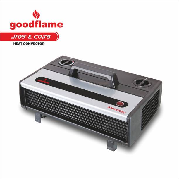 गुडफ्लेम Heat Convector 2000-Watt Room Heater with Instant Heating Fan Room Heater पंखा रूम हीटर