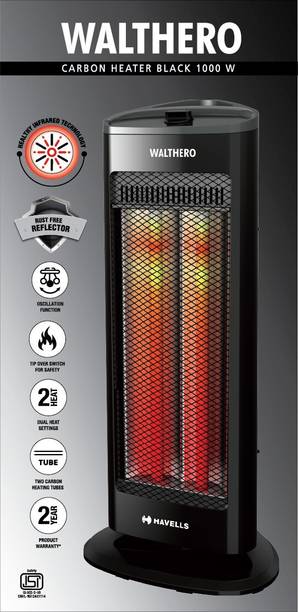 HAVELLS Walthero Carbon Carbon Room Heater