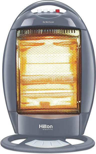 हिल्टन ELECTRIC Halogen Heater Revolving Halogen Room Heater | ISI Certified | हैलोजन रूम हीटर
