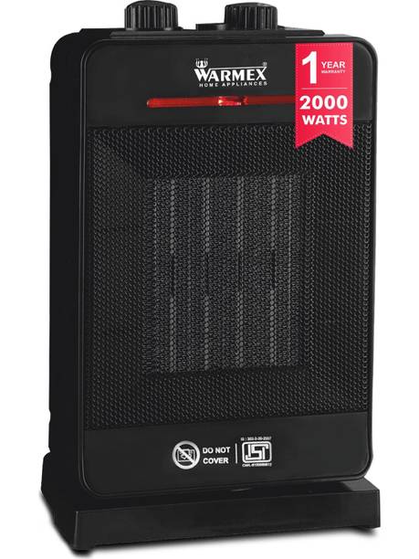 Warmex Home Appliances PTC-99N 1000/2000 Watts Fan Room Heater