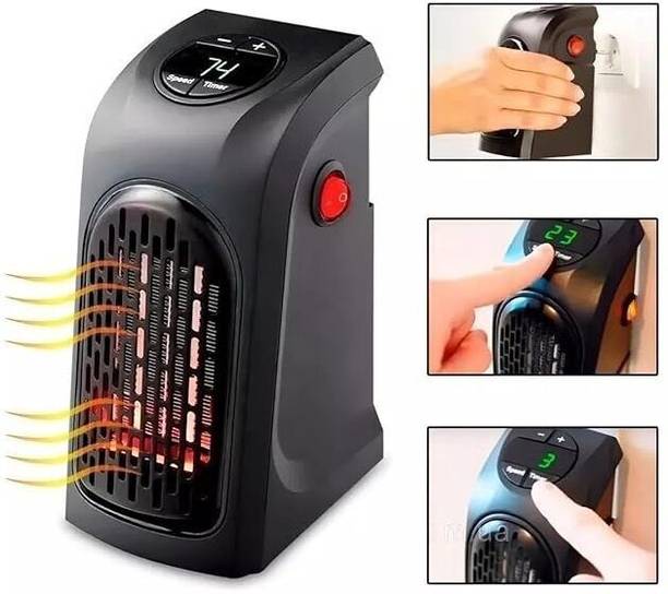 khodal Adjustable Timer Portable Plug-In Digital Electric Heater Fan Room Heater