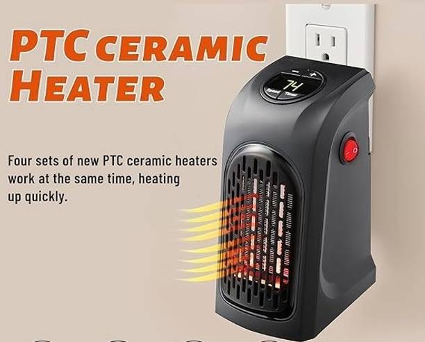 KRITAM Home, Office, Camper LED Screen 400 Watts Fan Room Heater Fan Room Heater