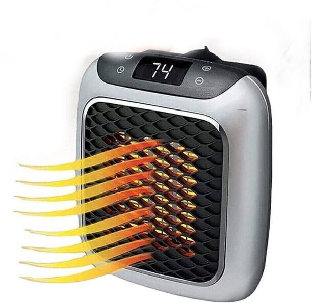 Ruhaan Electric Wall Heater Mini Portable Plug-in Personal Space Warmer Fan Room Heater