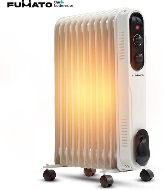 The Better Home by Fumato 2200W Space Heater | Adjustable Thermostat | Oil Filled Room Heater