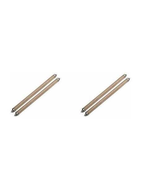 H HADDU Room Heater Rod - Pack of 4 (Multicolour) Halogen Room Heater Halogen Room Heater