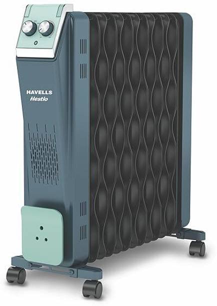 HAVELLS hestio 13 Fin Wave 2900 W & PTC Heater Oil Filled Room Heater