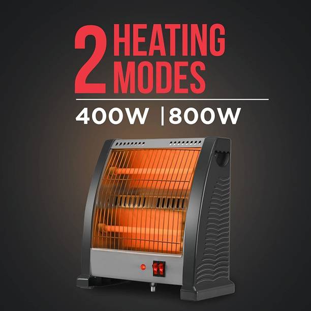 Eligio Warm 800W - Safety Protection Quartz Room Heater ISI Approved 1 Year Warranty Low Power Consumption Heater with 1 Year Warranty Quartz Room Heater