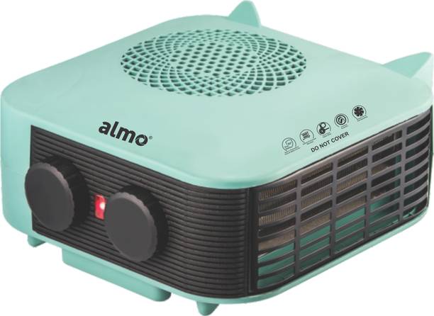 Almo Electra 7 Elegant 2in1 Noiseless Fan Blower Room Heater Copp