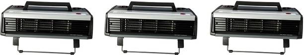 USHA HC 812 T Heat Convector Pack of 3, 2000 W Black Fan Room Heater