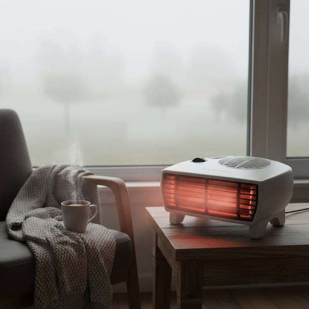 Veenova Lightweight Portable Room Heater | Energy Efficient Dual Mode Blower Fan Room Heater