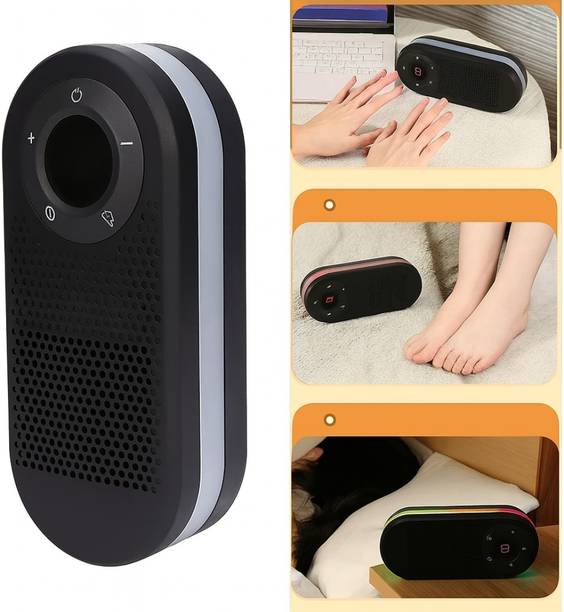TRIVYOM Portable Wall Plug Heater with Remote, Fast Heating & Smart Display Fan Room Heater