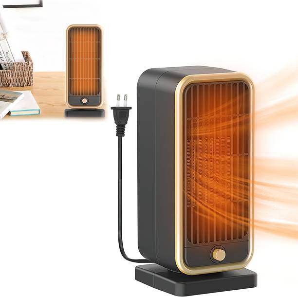 TAUDI Small Electric Room Fan Heater Warmer for Home Hot Air Blower for Room Winter Fan Room Heater