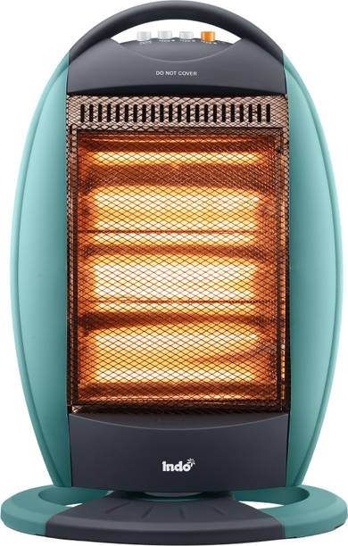Indo 400/800/1200 Watts Halogen Room heater| 3 heat settings | 2 Years Warranty| Halogen Room Heater