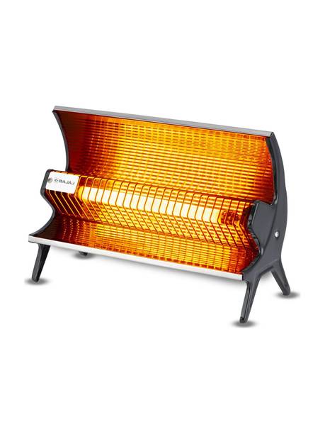 BAJAJ j Flashy 1000 Watts Radiant Room Heater (Steel) Halogen Room Heater