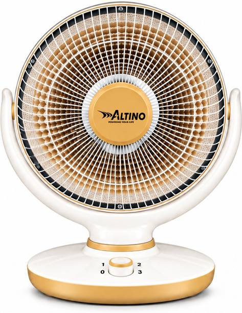 ALTINO SUN HEATER 400W/800W Electric | Portable Room Warmer | Heater for Home (White) Carbon Room Heater