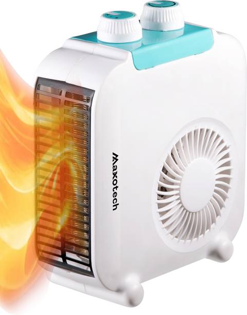 Maxotech Bane 1000 /2000 Watt Noiseless Copper Moter ( Heater, Room Heater ) Fan Room Heater