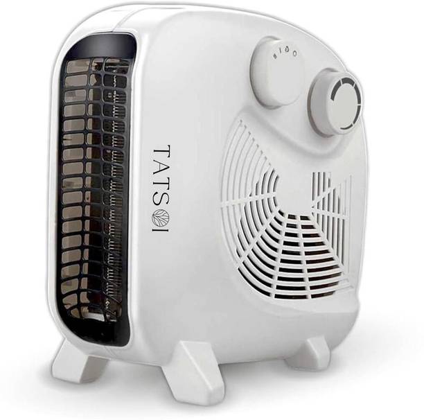 TATSOI 2000 Watts FAN Heater (White color ) with ABS body (TI-9333) Fan Room Heater