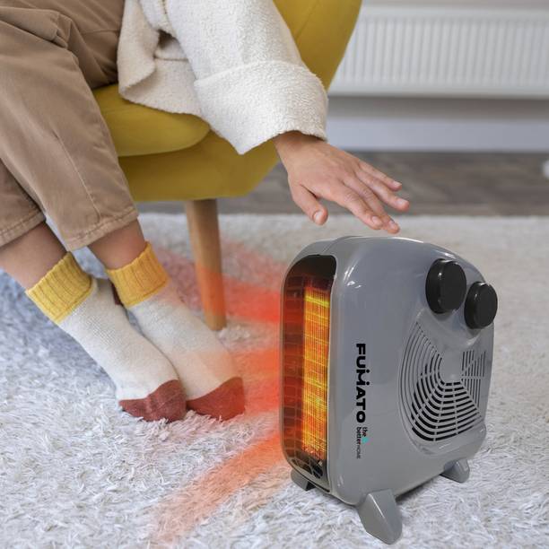 The Better Home by Fumato Portable Room Heater for Home | 2400 RPM | Fan Room Heater