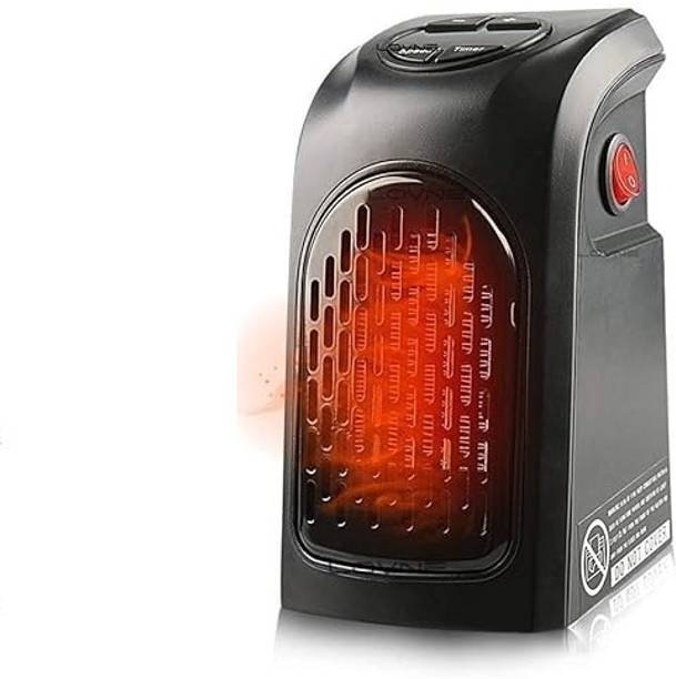 KGDA Wall-Outlet 400 Watts Electric Handy Room Heater Fan Room Heater