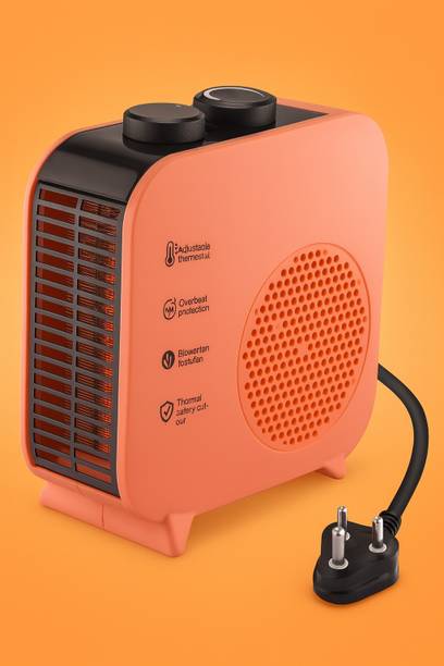 Fox Fly 2000W Fan Room Heater with Adjustable Thermostat & Dual Heat Settings Fan Room Heater