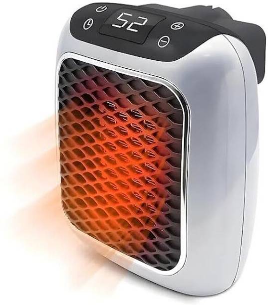 WHITEWOLFF 800W Portable Plug-in Room Heater with LED Display for Home & Office Infrared Room Heater