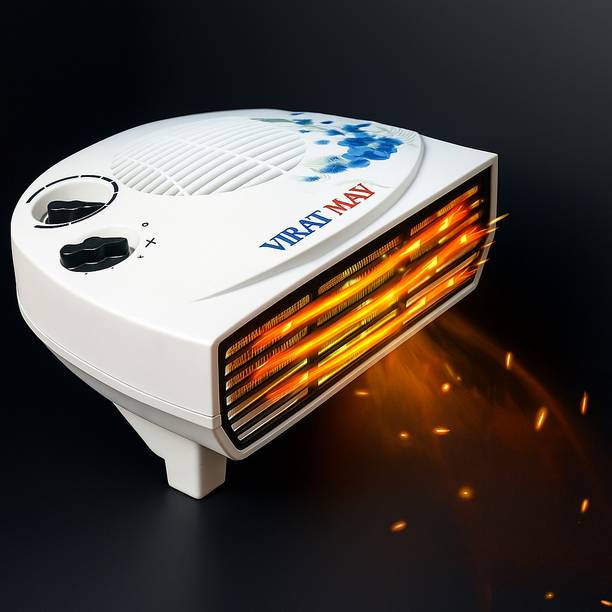 VIRAT MAX HEAT PRO COPPER WINDING SAFE AND SILENTL 1000/2000 WATTS Fan Room Heater
