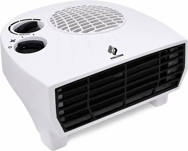Volcom WarmX Fan Room Heater with Temperature Control & Safety Grill Fan Room Heater