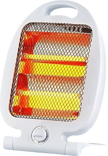 KAVYARA 800W Quartz Heater Household Halogen Heating Element Power-saving Fast-heating Halogen Room Heater
