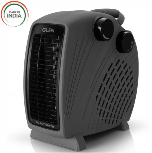 ग्लेन 7020 Electric room Heater with 2 Heat Settings - HA7020FHGREY ISI Certified पंखा रूम हीटर