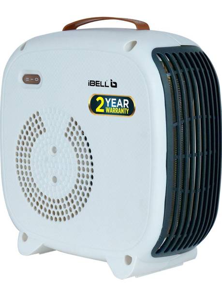 iBELL BLAZE365 Portable Room Heater, 2200W, Dual Heat Modes, Lightweight with Handle, Fan Room Heater
