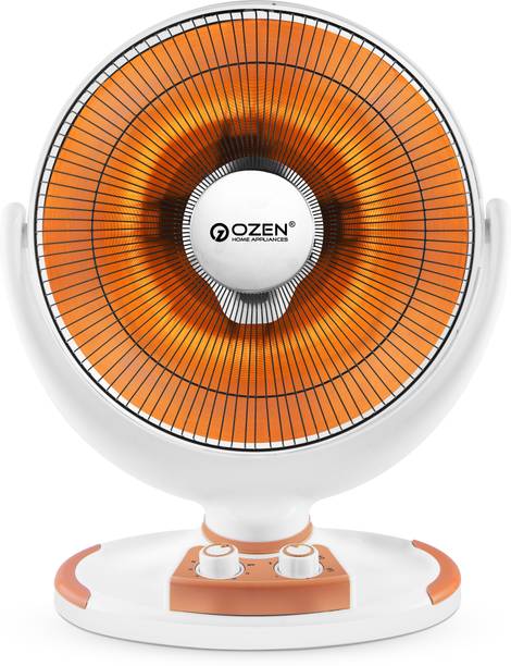 ozen home appliances Sun Heater 16" With Carbon Heating Element - 600W/1200W 1 Hour Timer ISI Approve Carbon Room Heater