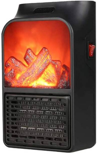 LACCO Small Space Heater,1500W Electric Heater Thermostat Low Noise Fan Room Heater