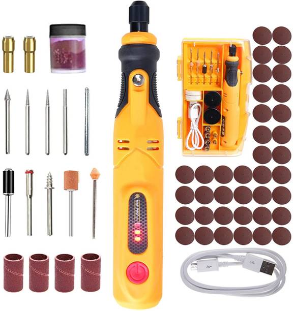 ATC ATC Mini Cordless Rotary Kit 45pcs, 3 Speed and USB...