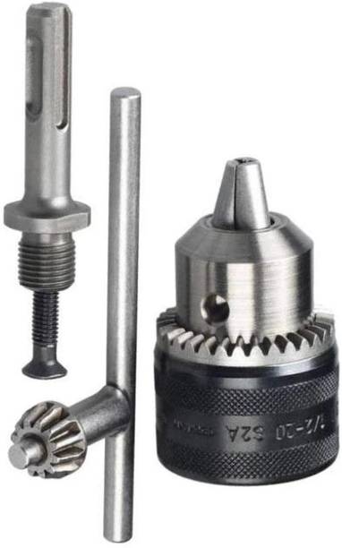 RanPra 13 mm drill chuck & SDS adopter for drilling Rot...