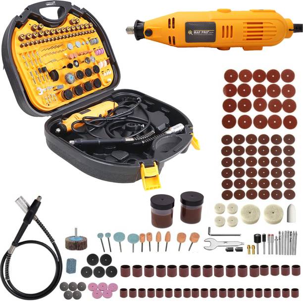 Maf Pro MG2525 Mini 252 Pieces Die Grinder Kit with Fle...