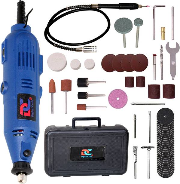 Digital Craft Electric Mini Rotary Grinder 130W 6-Spe...