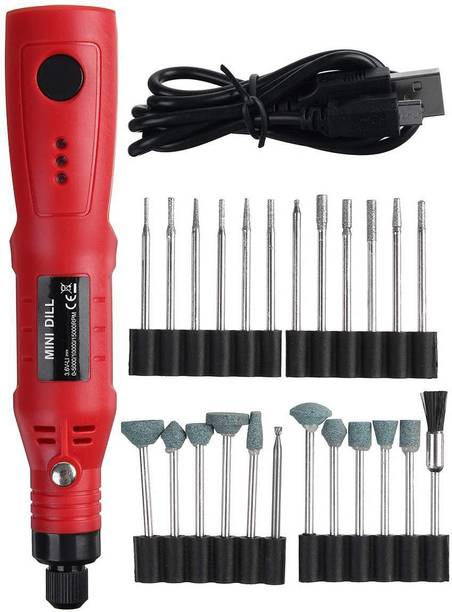 A&S TOOLSHOP 24pcs cordless electric mini drill grinder...