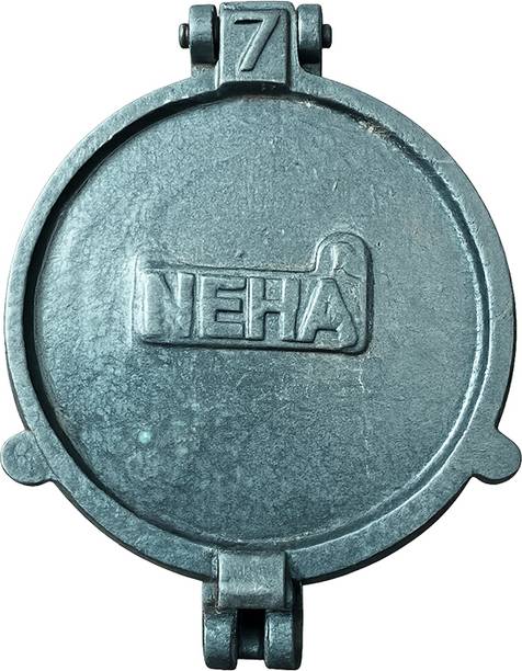Neha Cast Iron Roti Maker | Heavy Duty Chapati Press for Home Kitchen (RM_NO.7-01) Roti and Khakra Maker