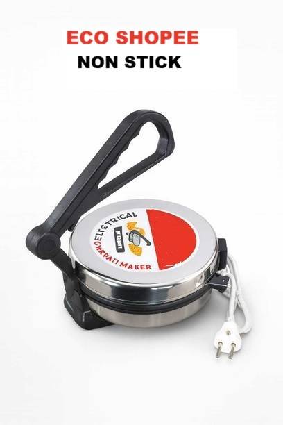 Eco Shopee Electric With Non Stick -120 Roti and Khakra Maker