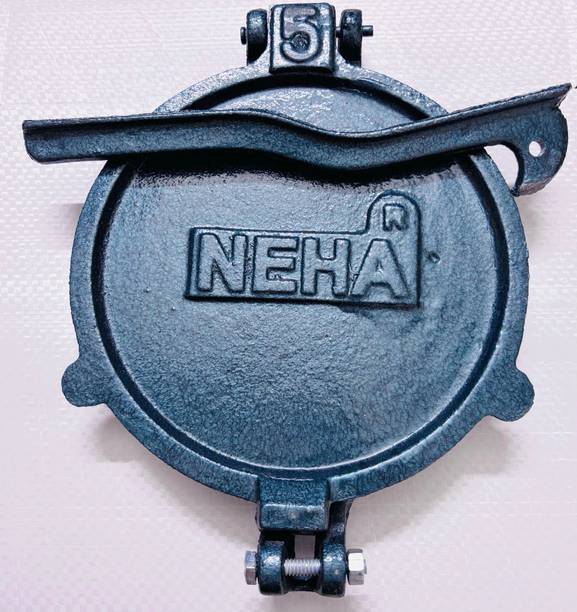 BazaarNest Roti Press Maker Machine For Making Chapati Puri & Manual Hand Press with Handle Roti and Khakra Maker