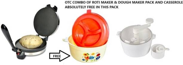 OTC Combo Of Diwali Offer|| RN-1100|| Casserole Absolutley Free In This Pack ||CS-12 Roti and Khakra Maker