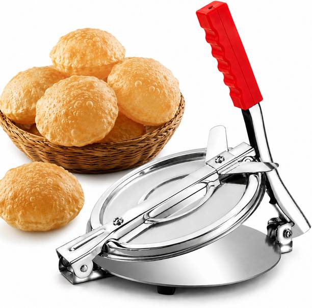 PANATARA Stainless Steel Puri Press Maker | Dough Press for Roti, Chapati, Paratha Roti and Khakra Maker