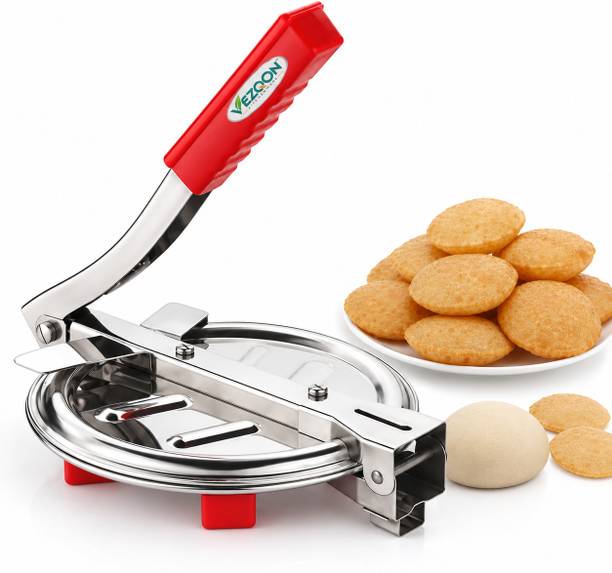 VEZQON Stainless Steel Puri Press Roti and Khakra Maker