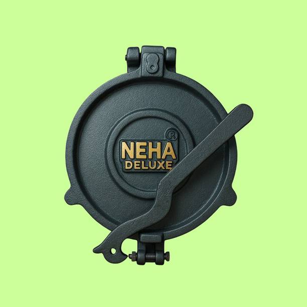 Neha 8.5'' SS Plate Heavy Chapati Maker Roti Khakra Press with Strong Handle Roti and Khakra Maker