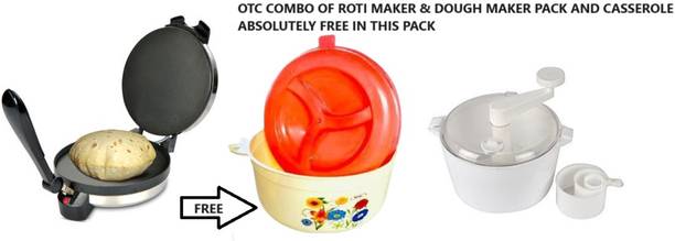 OTC Combo Of Diwali Offer|| RN-1100|| Casserole Absolutley Free In This Pack ||CS-8 Roti and Khakra Maker