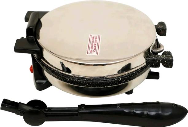 Viyasha ® Roti Maker Indian Electric,Chapati,Flat Bread,Tortilla,Papad Maker Roti and Khakra Maker