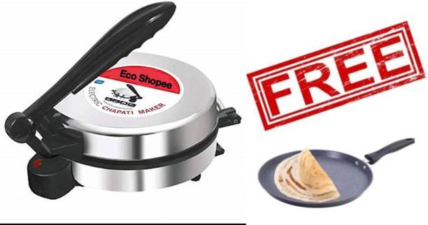 ECO SHOPEE ® Combo Pack dosa tawa & Non Stick|| Electric|| Chapati & EL-14 Roti and Khakra Maker