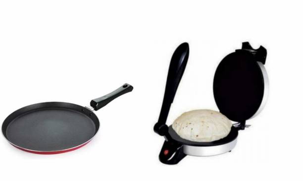 Viyasha ® Combo Pack Of Dosa Tawa AAA Quality 1 years warranty Model RT29 Roti and Khakra Maker