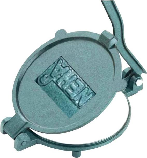 FORSQUARE Manual Chapati Press for Home Portable and Durable Press for Perfect Puri 6.75in Roti and Khakra Maker